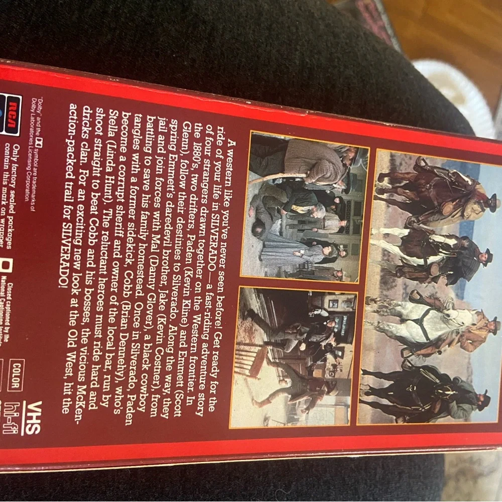 Silverado VHS Tape